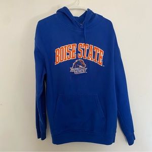 Boise State College Hoodie, Mens Large